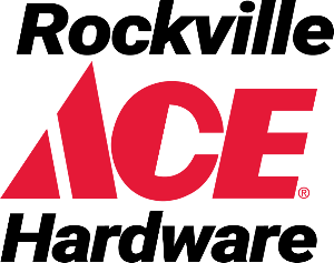 Rockville Ace Hardware logo with red and black text