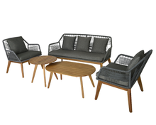 Load image into Gallery viewer, Outdoor Seville 5-piece Lounge Set
