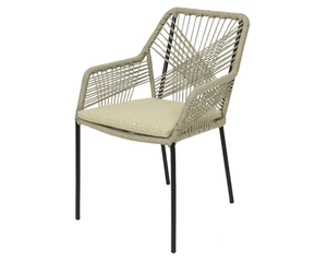 Seville Rope Chair, Beige (Indoor/Outdoor)