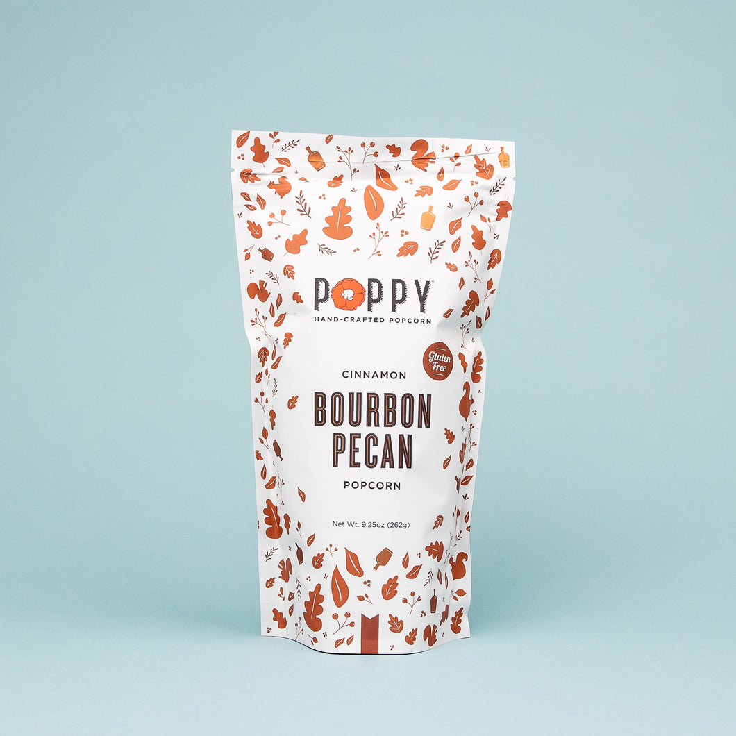 Cinnamon Bourbon Pecan Popcorn