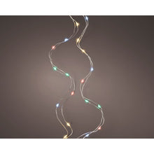 Load image into Gallery viewer, Micro LED String Lights w/ Silver Cable 6.4&#39;
