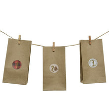 Load image into Gallery viewer, DIY Advent Calendar Paper Bag Kit
