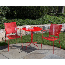 Load image into Gallery viewer, Red Martini Bistro Set
