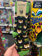 Load image into Gallery viewer, Benjamin the Waverly Ace Cat Socks
